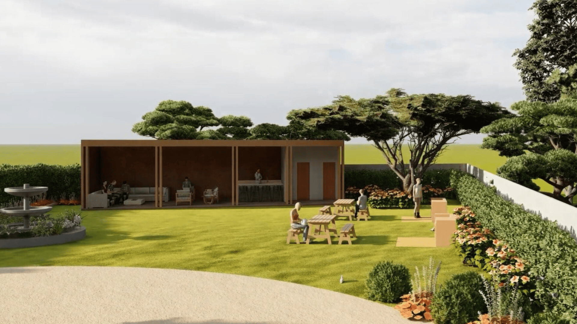 Área social Villa Amaranto